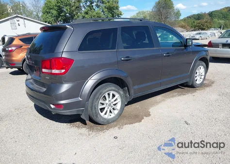 2017 Dodge Journey Sxt Awd из США, поврежденный, VIN 3C4PDDBG3HT706429